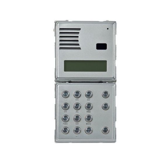 Urmet 1083-19 Sinthesi S2 Call Module with Display and Numeric Keypad for 2 Voice System 1083-19 by Urmet