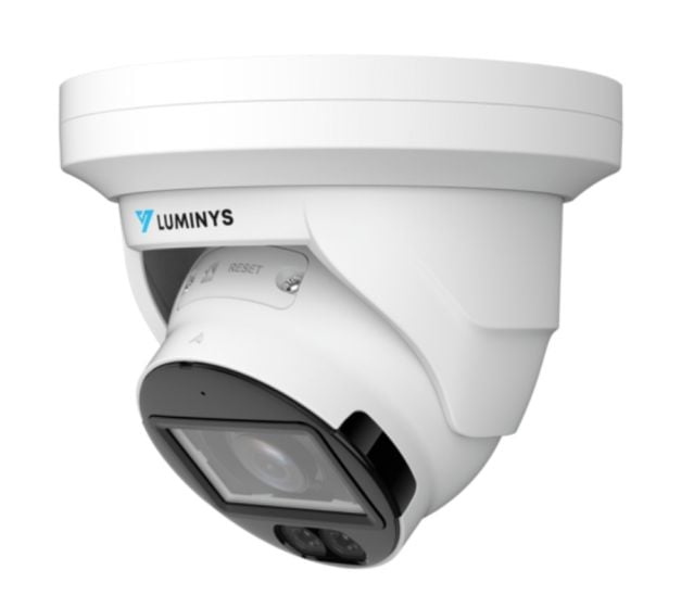 Luminys N3T-4LAV 4 Megapixel Network IP LumiLuxSmart Turret Camera with 2.7-13.5mm Lens N3T-4LAV by Luminys