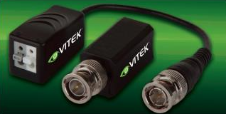 Vitek VT-TR4K Passive Video Balun Transmitter/Receiver VT-TR4K by Vitek