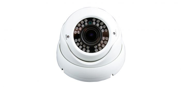 ViewZ VZ-VDC-1 1080p HD-AHD/TVI/CVI/Analog Outdoor IR Dome Camera, 2.8-12mm Lens VZ-VDC-1 by ViewZ