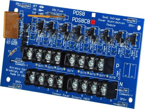 Altronix PDS8CB Dual Input Power Distribution Module PDS8CB by Altronix