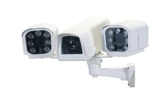 Brickcom EN-1000HF-IR2 Outdoor Camera Enclosure with 2x Infrared Illuminator (IR040), Single Heater and Fan EN-1000HF-IR2 by Brickcom