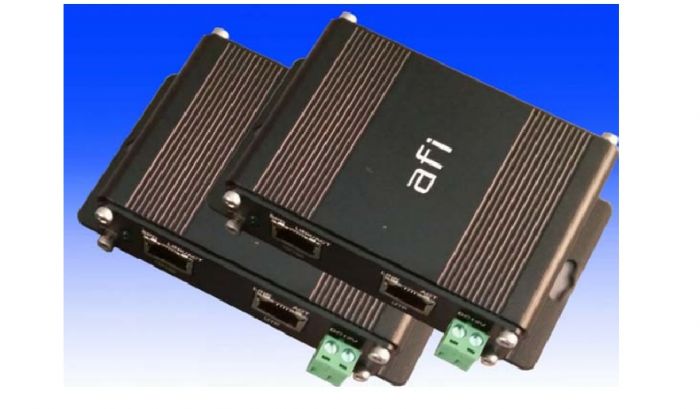 American Fibertek UTPR-1-PoE+ Receiver of 10/100Base-TX Ethernet Over UTP with PoE+ & PoW UTPR-1-PoE+ by American Fibertek
