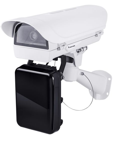 Vivotek IP9172-LPCKIT-H 3 Megapixel Day/Night Outdoor IR License Plate Camera, 12-40mm Lens IP9172-LPCKIT-H by Vivotek
