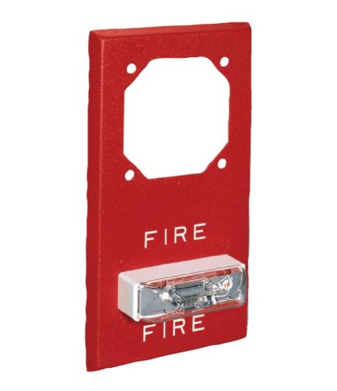 Bosch RSSP-121575W-FR 12VDC Retrofit Strobe, Red RSSP-121575W-FR by Bosch