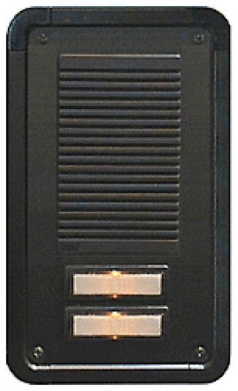 Alpha TT2BS 2 Buttons Entry Panel, Brown, Surface TT2BS by Alpha