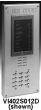 Alpha VI402S009D 9 Button VIP Panel with Surface Side Bends and Built-In Alphabetical Directory VI402S009D by Alpha