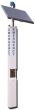 Alpha TST145 9' Tower 2-Way Radio with Blue Beacon Strobe, 145W Solar TST145 by Alpha