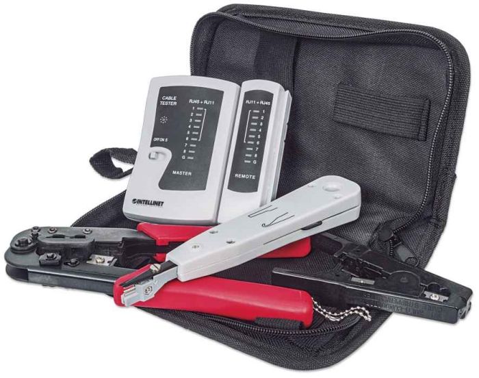 Intellinet 780070 4-Piece Network Tool Kit 780070 by Intellinet
