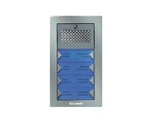 Comelit PA4F Powercom Audio Flush Mount 4 Push Button Entry Panel Kit PA4F by Comelit