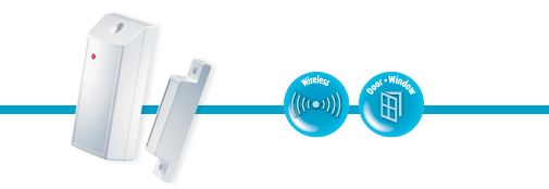 Visonic MCT-302 PowerCode Wireless Magnetic Contact Transmitter MCT-302 by Visonic