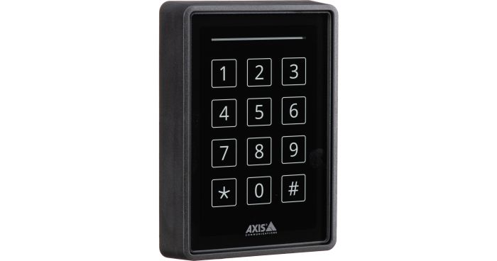 Axis 02145-001 A4120-E Reader with Keypad 02145-001 by Axis