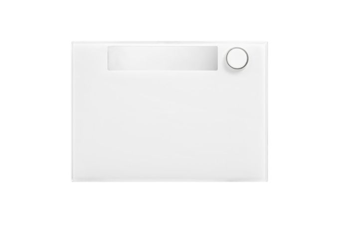 Urmet 1168-11W 1-Button Front Panel, Alpha, White 1168-11W by Urmet