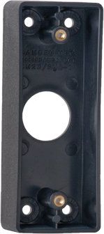 Camden Door Controls CM-23 Surface Box, Standard Depth, Flame and Impact Resistant Black Polymer (ABS) CM-23 by Camden Door Controls