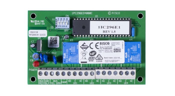 Linear 2GIG-VAR-4ROUT 4 Relay Output Module 2GIG-VAR-4ROUT by Linear