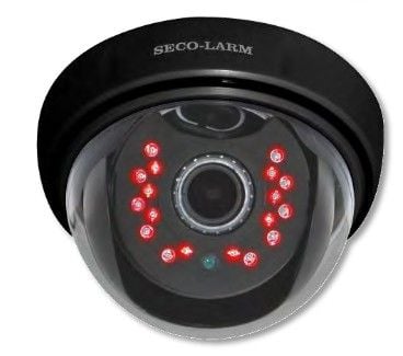 Seco-Larm EV-2221-NKBQ Indoor IR Dome Camera, 2.8~11mm, 18 IR LEDs, 420 TV Lines EV-2221-NKBQ by Seco-Larm
