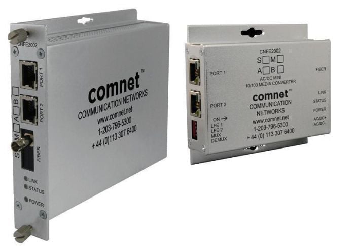 Comnet CNFE2004S1B 2 Channel 10/100 Mbps Ethernet 1550/1310nm CNFE2004S1B by Comnet