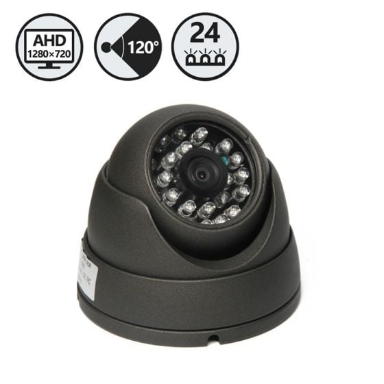 RVS Systems RVS-9001-AHD-03 AHD 150° Dome Camera, 16' Cable RVS-9001-AHD-03 by RVS Systems