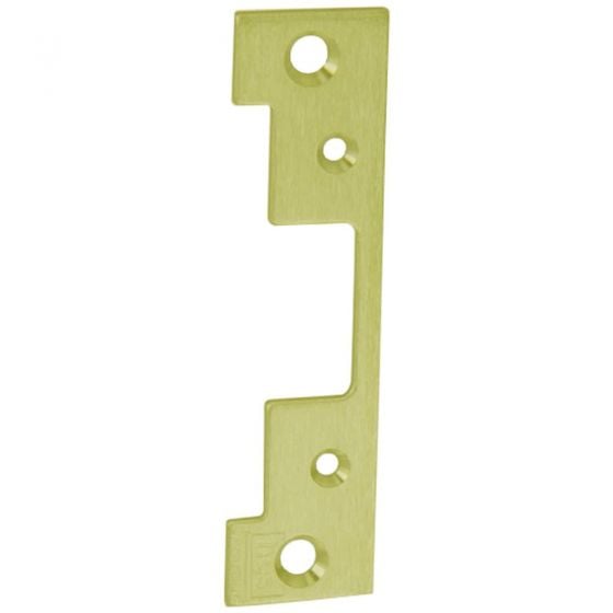 HES 502-605 Faceplate with Radius Corners for 5000/5200 Series in Bright Brass Finish 502-605 by HES