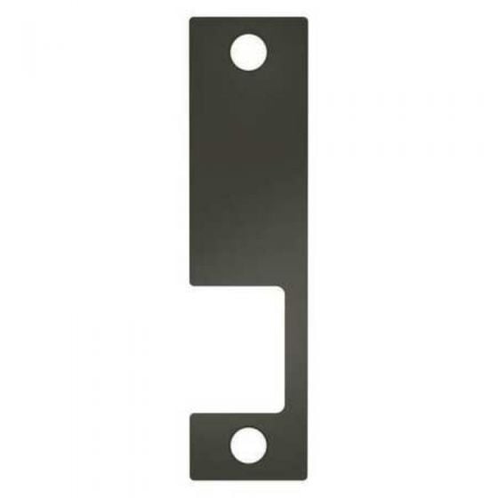 HES KM-2-BLK Electric Strike Faceplate in Black Finish KM-2-BLK by HES