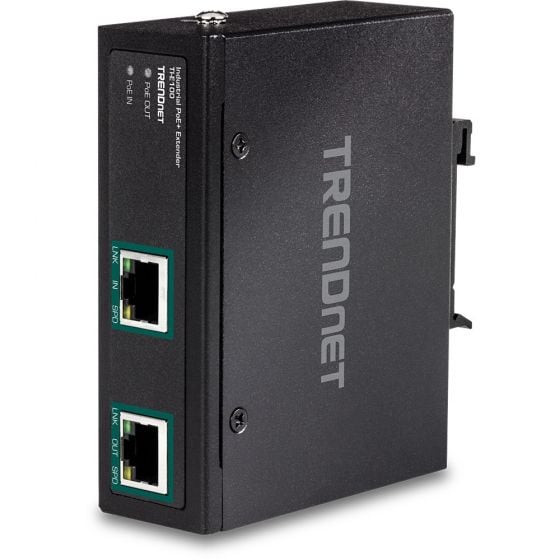 TRENDnet TI-E100 Industrial Gigabit PoE+ Extender TI-E100 by TRENDnet