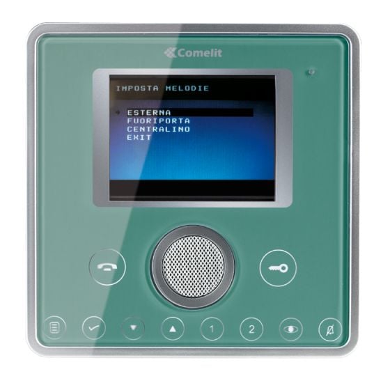 Comelit 6101D Green Valley Template for Planux Monitor 6101D by Comelit
