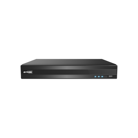 Avycon AVR-NT808A-24T 8 Channels HD All-In-One H.265 Digital Video Recorder, 24 TB AVR-NT808A-24T by Avycon