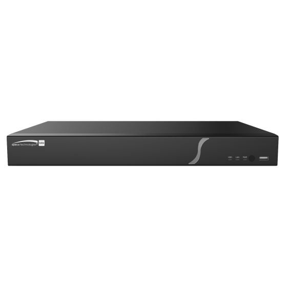 Speco N16NRN2TB 16 Channel 4K H.265 NVR with Smart Analytics and Built-in PoE Ports with 2TB HDD N16NRN2TB by Speco