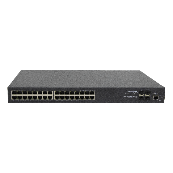 Speco P32S36GM 36-Port Managed Gigabit Switch with 32-ports PoE and 4xSFP Uplink P32S36GM by Speco