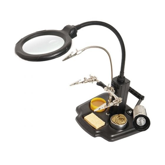 Eclipse Tools SN-396 Soldering Helping Hands with LED Magnifier SN-396 by Eclipse Tools