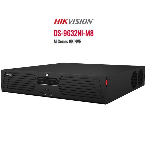 Hikvision DS-9632NI-M8 32-Channel M Series 8K Network Video Recorder with No HDD DS-9632NI-M8 by Hikvision