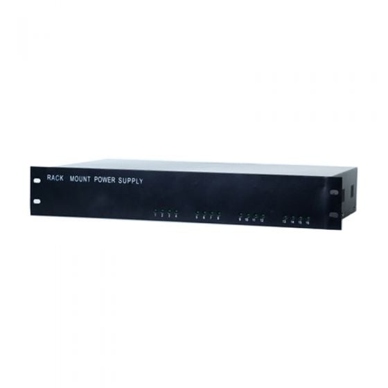 Cantek CT-W-12VDC-16P20A-RM 16 PTC Output Regulated 20 Amps Rack Mount CT-W-12VDC-16P20A-RM by Cantek