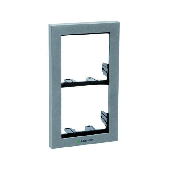 Comelit 3311-2S Module-Holder Frame Complete With Cornice For 2 Module 3311-2S by Comelit