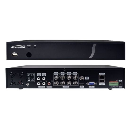Speco D8VX8TB 8 Channel HD-TVI Digital Video Recorder, 8TB D8VX8TB by Speco