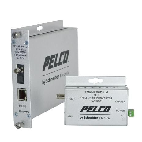 Pelco FMCI-AF1MM1ST 1 Channel Multi-Mode Fiber Media Converter-A, ST Connector FMCI-AF1MM1ST by Pelco