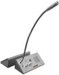 Alpha DC-300 Counter Top Ticket Window Intercom System + 15" Gooseneck Microphone DC-300 by Alpha