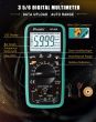 Eclipse Tools MT-1820 3-5/6 digits 5999 Counts Dual Display Digital Multimeter with USB, Resistance, Frequency, Capacitance, Diode, Transistor Tests MT-1820 by Eclipse Tools