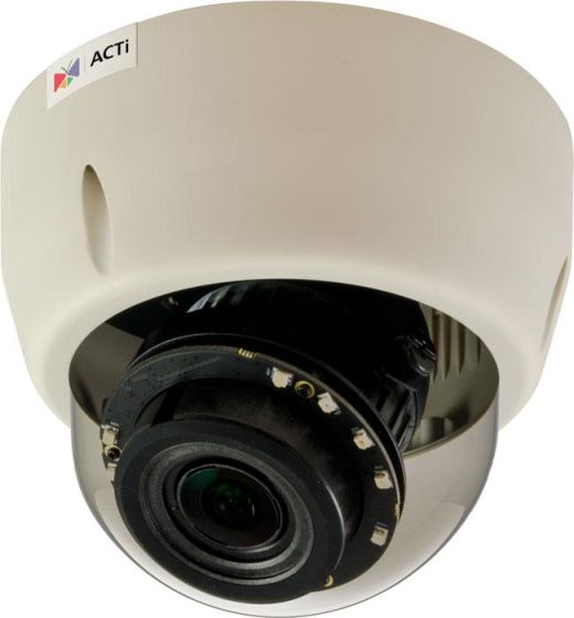 ACTi E616 5 Megapixel Indoor IR Network Vandal Dome Camera, 3.1-13.3mm E616 by ACTi