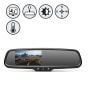 RVS Systems RVS-718500-08 480 TVL Tailgate Camera, Mirror Monitor with Auto Dimming, Compass and Temperature, 33ft Cable RVS-718500-08 by RVS Systems