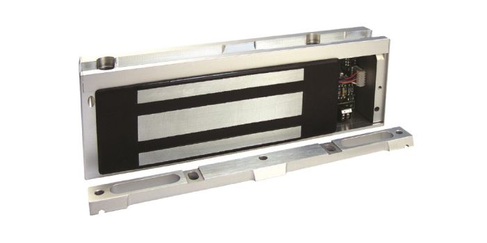 Securitron M68DLS 1200 lbs Magnalock, Door Position Switch, LED Indicator, Senstat M68DLS by Securitron