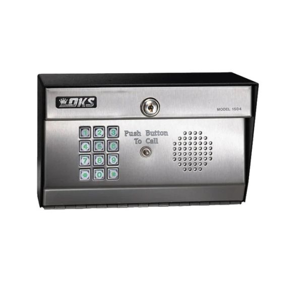 DoorKing 1504-081 Keypad with Intercom Entry System 1504-081 by DoorKing