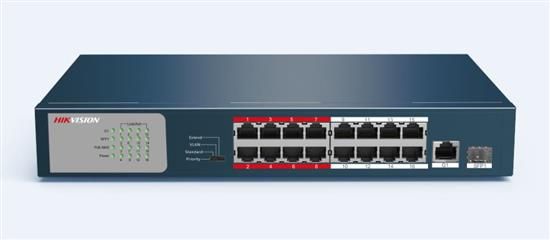 Hikvision DS-3E0318P-E-M 16 Port Unmanaged PoE Switch DS-3E0318P-E-M by Hikvision