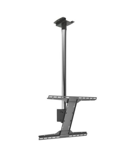 Peerless-AV MOD-FPSKIT100-CPF 75" Chrome Flat Panel Ceiling Mount, 1m Height MOD-FPSKIT100-CPF by Peerless-AV