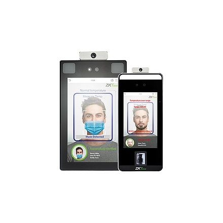 ZKAccess SF1008+ Body Temperature + Mask Detection Access Control Reader SF1008+ by ZKAccess