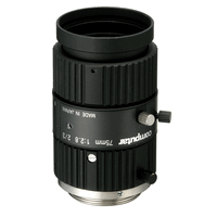 Computar M7528-MP 2/3-inch 75mm f2.8 with Locking Iris & Focus, Megapixel, C Mount M7528-MP by Computar
