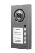 Urmet 1784-3 Video Vandal Resistant Entry Panel, Mikra Plus, with Colour Display Up to 4 Users, 2 Voice System 1784-3 by Urmet