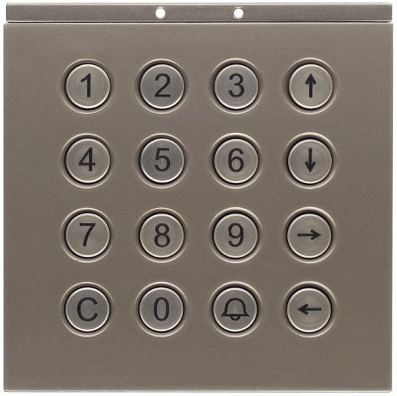 Alpha EMVDB1T Vandal-Resistant Keypad Digital Module, Used with DB1T Display Module, Titanium EMVDB1T by Alpha