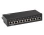 Platinum Tools 667-12C6S 12-Port Cat6 Shielded Wall Mount Patch Panel 667-12C6S by Platinum Tools