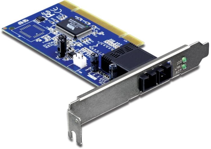 TRENDnet TE100-PCIFC 100Base Multi-Mode SC Fiber-to-PCI Adapter TE100-PCIFC by TRENDnet