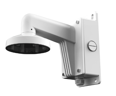 SecurityTronix ST-WM6B Wall Mount Bracket for Dome Camera with Junction Box - White ST-WM6B by SecurityTronix